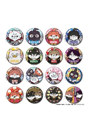 Gintama Mega Cat Project Nyantama! Pins 3 cm Blind Box Sortiment (16)