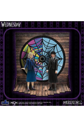 Wednesday 5 Points Figure Wednesday & Enid Boxed Set 10 cm