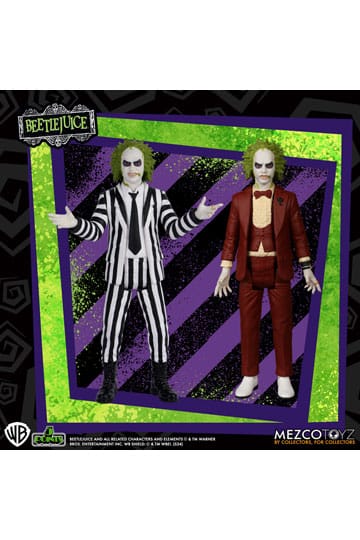 Beetlejuice 5 Points Action Figures 10 cm Assortment (14)