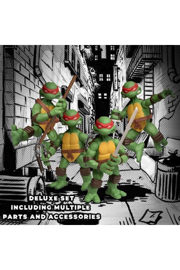 Teenage Mutant Ninja Turtles Action Figures Teenage Mutant Ninja Turtles Deluxe Set 8 cm