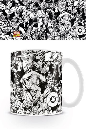 Marvel Comics Mug -personages