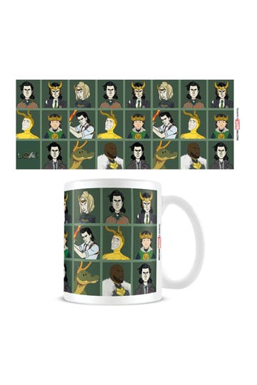 Collection de personnages de comic Loki Mug