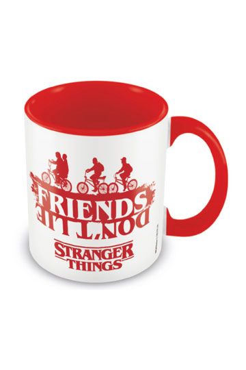 Tazza interna colorata di Stranger Things Friends Don't Lie