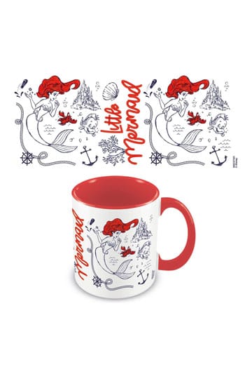 Disney Mug Little Mermaid Red