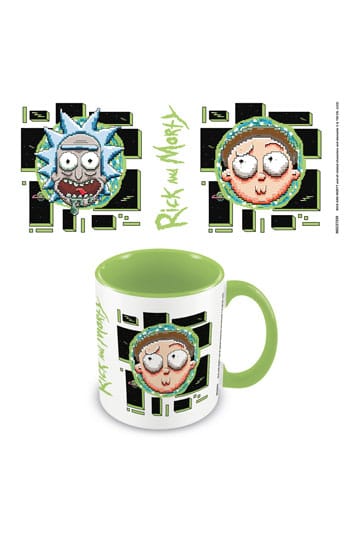 Rick och Morty Mug Pixel Breakout