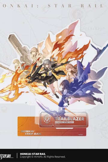 Honkai: Star Rail Preservation of Path Serie Figura acrilica Trailblazer Femmina 23 cm