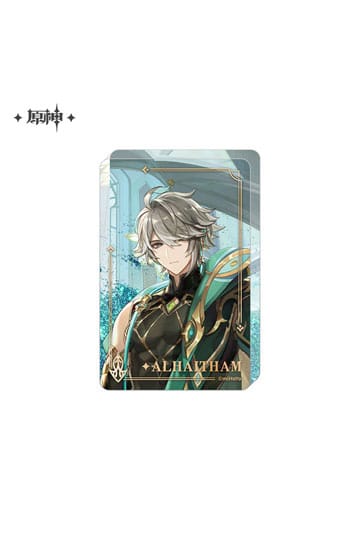 Ornamento acril di Genshin Impact con glitter: ALHAITHAM 10 CM