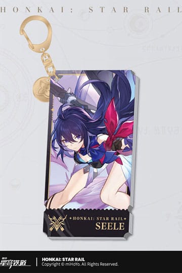 Honkai: Star Rail Character Acrylic Keychain Seele 9 cm