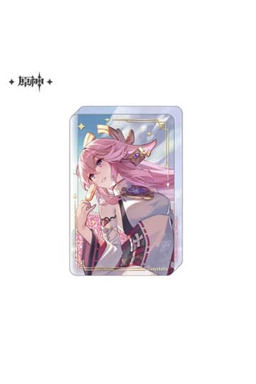 Genshin Impact Acryl Ornament with Glitter: Yae Miko 8,5 cm