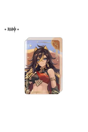 Genshin Impact Acryl Ornament with Glitter: Dehya 8,5 cm