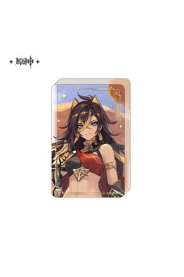 Genshin impact acryl ornament met glitter: dehya 8,5 cm