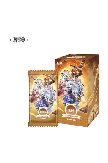 Genshin Impact Gioco di carte collezionabili Serie 1 Blind Box Display (18) *Versione cinese*