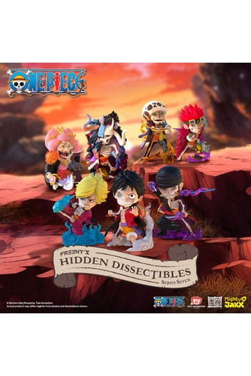 One Piece: Freeny's Hidden Dissectibles Wano 4 inch Vinyl Figure Blind Box Display (6)