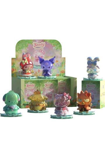 Sanrio Earth Explorer Series Kandy 4-tums vinylfigur Blind Box Display (6)