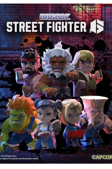 Arcade: Capcom Street Fighter Series 4-tommers vinylfigur Blind Box Display (6)