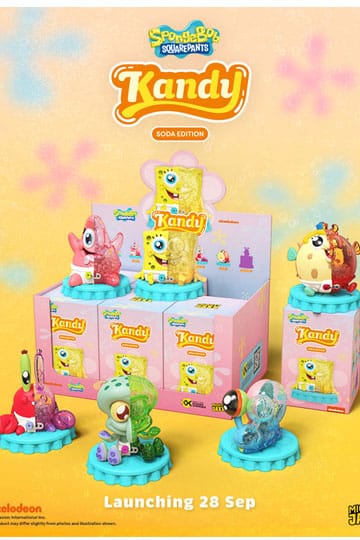 Spongebob Squarepants Blind Box Kandy X Jason Freeny Collection SpongeBob (Soda Edition) Affichage (6)