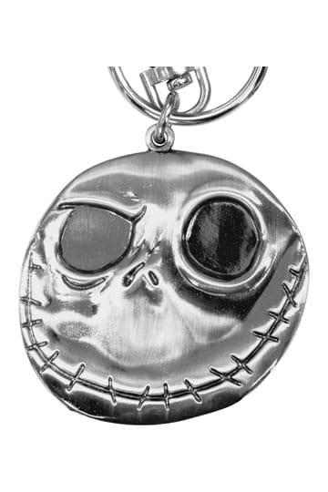 Nightmare Before Christmas Metal Keynchain Jack Good & Bad Day