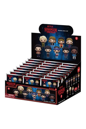 Stranger Things 3D Foam Bag Clips Series 5 Display (24)