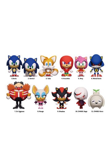 Sonic - Hedgehog 3D PVC Çanta Klipleri Seri 1 Ekran (24)