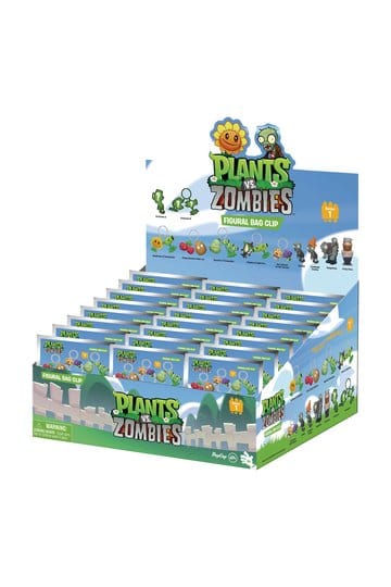 Plants vs. Zombies 3D Foam Bag Clips Serie 1 Display (24)