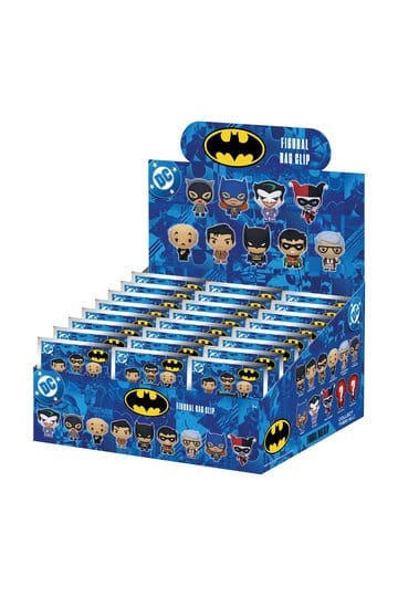Batman: The Animated Series 3D Foam Bag Clips Series 1 Display (24)
