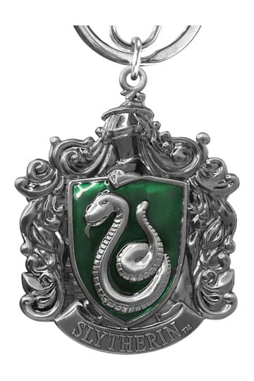 Harry Potter Zinn-Schlüsselanhänger Slytherin Wappen