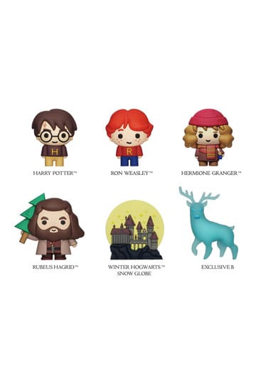 Harry Potter 3D Magnets Christmas Series Display (12)