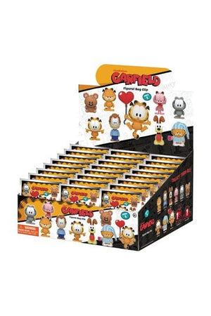Garfield 3D Foam Bag Clips Serie 1 Display (24)