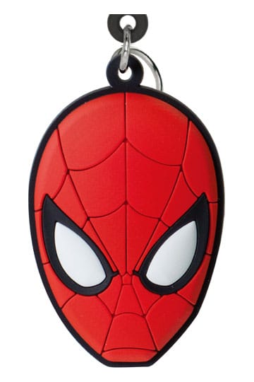 Marvel PVC Bag Clip Spider-Man Head