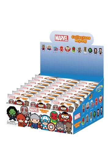 Marvel 3D PVC tasclips serie 2 display (24)