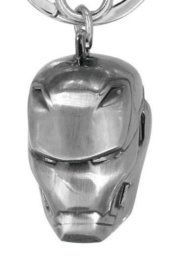 Marvel Metal Keychain Avengers Infinity Saga (M) Iron Man 3D Helmet