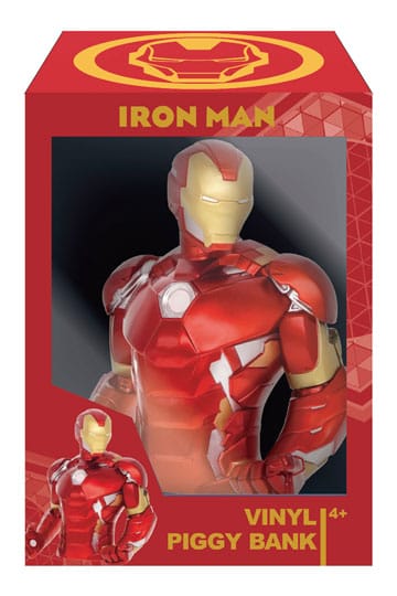 Avengers Figural Bank Deluxe Box Set Iron Man Bust