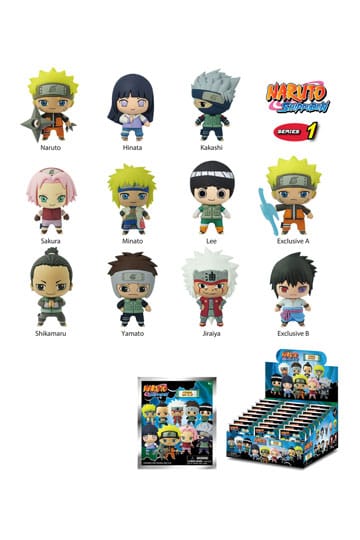 Naruto Shippuden 3D PVC Bag Clips Series 01 Affichage (24)