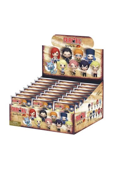 Fairy Tail 3D-skumtaskeclips Serie 1-skærm (24)