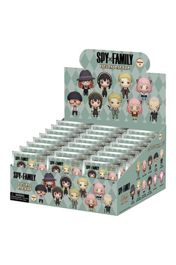 Zaslon Spy x Family 3D Foam Bag Clips Series 1 (24)
