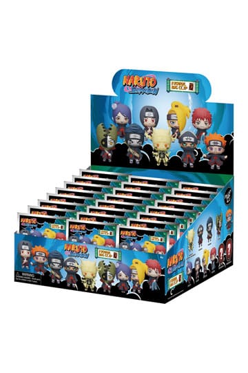 Clips para bolsas de espuma 3D Naruto Serie 7 Display (24)