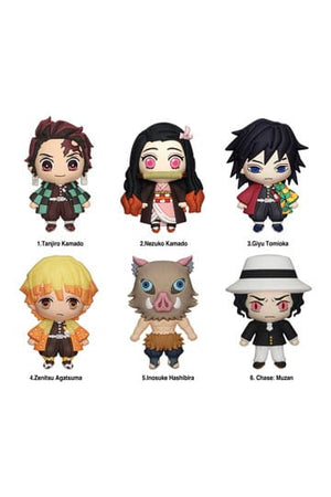 Dämonentöter: Kimetsu no Yaiba 3D 3D-Magnete Serie 1 Display (12)