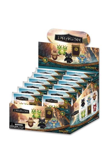 How to Train Your Dragon Magnets blind pack Series 1 Display (12)