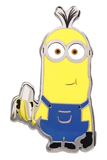 Minion More Than a Minion Pin Badge Kevin Eating Banana