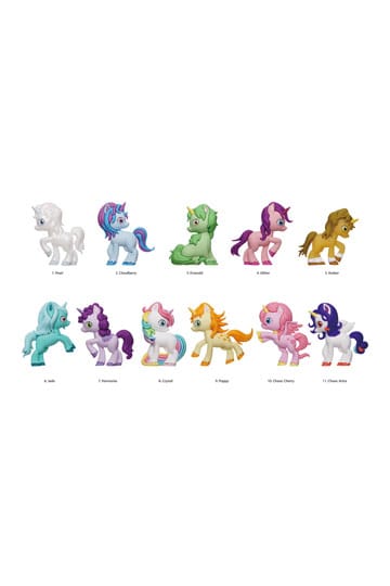 Unicorns 3D PVC Bag Clips Series 1 Display (24)