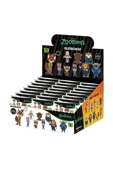 Zootopia 3D Foam Bag Clips Serie 73 Display (24)