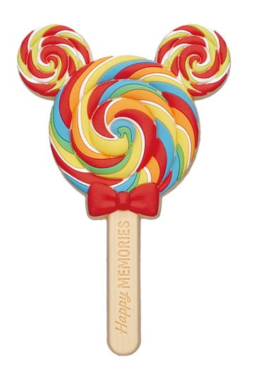 Disney Soft Touch Magnet Mickey Lollipop Red