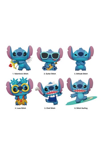 Display 2D 3D Magnets 3D Lilo & Stitch (12)