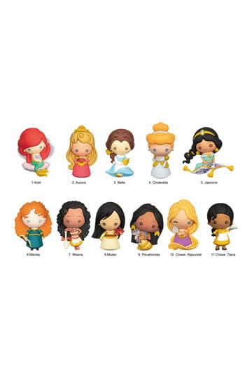 Disney 3D PVC Bag Clips Ultimate Princess Series 31 (24)