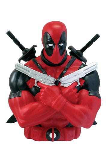 Marvel Coin Bank Deadpool 20 cm