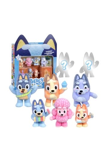 Bluey Fuzzies Deluxe Figure Pack
