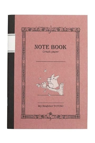 My Neighbor Totoro Retro Notebook Totoro Red