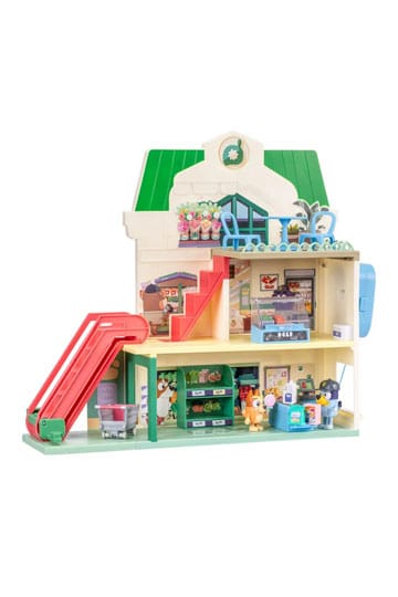 Bluey Mini Figure Playset Bluey Let's Play Chef Supermarket