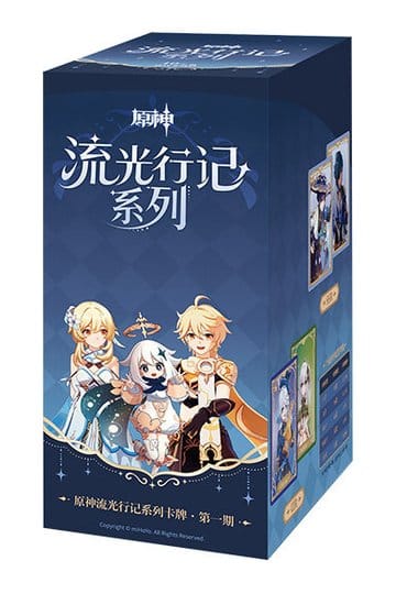 Genshin Impact Trading Card Game Journey of Light Blind Box Display (18) *Kinesisk version*