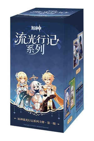 Genshin Impact Trading Card Game Journey of Light Blind Box Display (18) *Kinesisk version*